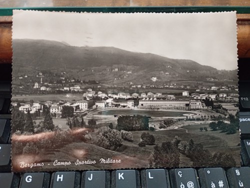 Cartolina bergamo campo - ,