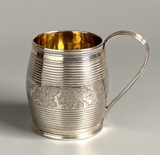 Antica tazza tankard barile