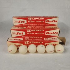 Palline Jet Ping Pong Harvard Vintage Inghilterra con scatola originale