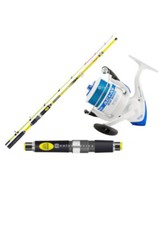 KIT PESCA DA BARCA TRABUCCO SEARIDER BOLENTINO + ACHAB SW FD 5000 COMBO COMPLETO