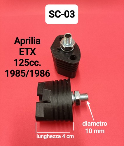 Coppia supporti gomma per - gomma,