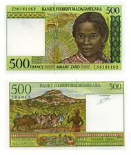MADAGASCAR - 500 Francs ND 1994 P.75b UNC