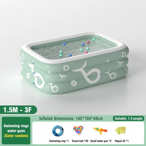Piscina gonfiabile con - con, scivolo
