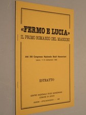 FERMO E LUCIA IL PRIMO ROMANZO