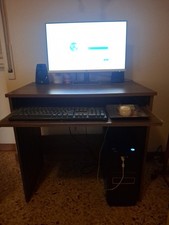 monitor hp 24 Con Pc Usato Ma Con Windows 11 Tastiera Mouse Casse Separate E...