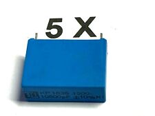 10500pF, 10,5nF, circa 10nF, 1500V-, 450V~, 100°,10%, RM22,5, KP1836, ROE, 5 pezzi