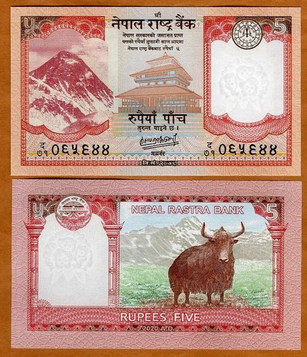Nepal rupees 2020 - 5, rupees,