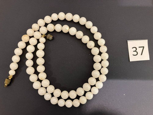 L37 collana con - -, perle