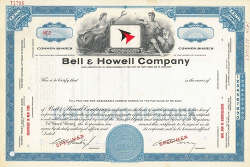 Bell and howell - and,