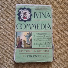 18 Cartoline Divina Commedia Purgatorio Editore E. Sborgi Firenze