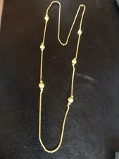 Veneziani - Collana - con sfere - Oro 333 - 88 cm - 17 grammi