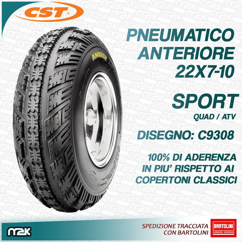 Copertone pneumatico anteriore - copertone,