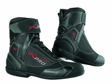Winter Motorbike Motorcycle Breathable Waterproof Leather Boots A-PRO Black 43