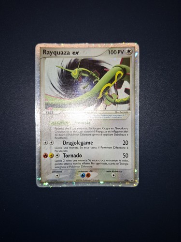 Carta pokemon rayquaza 039 - carta, ex