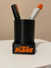 KTM Pen Holder Desk Organizer