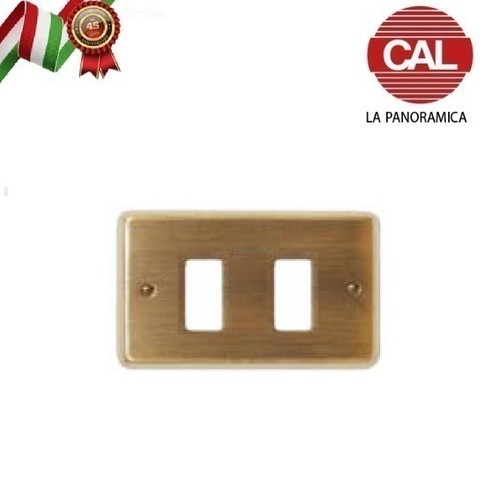 Placca ottone bronzo - 2p,