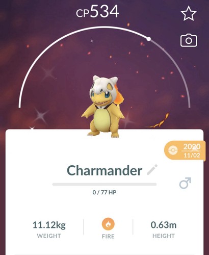 Costume cubone charmander - cubone,