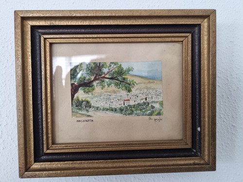 Acquerello originale nazareth - originale:,