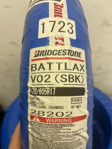 Bridgestone v02 sbk anteriore - bridgestone,