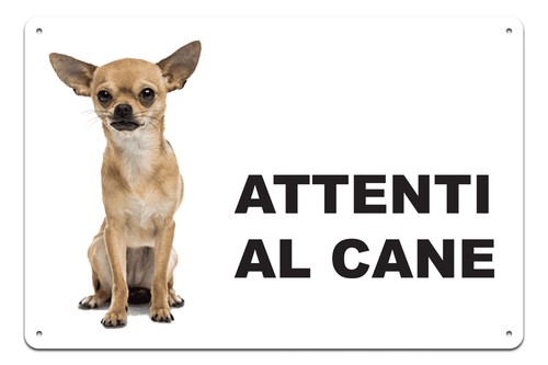 Cartello attenti cane - cartello,