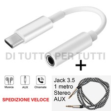 CAVO ADATTATORE CUFFIE USB