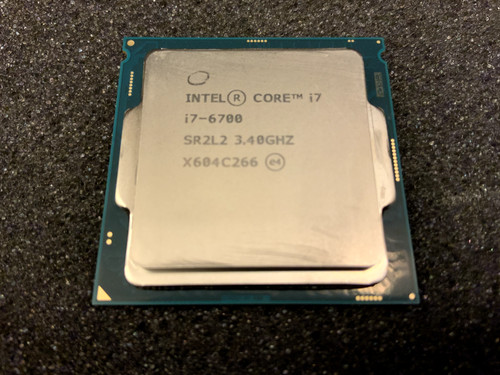 Intel core 6700 40ghz cpu - 3.40ghz,