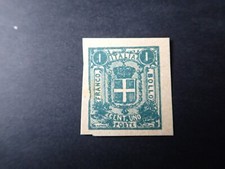 SAGGI SPARRE STEMMA DELLA CASA REALE C.1 ARDESIA CON STAMPA TIPOGRAFICA CAT UNIF