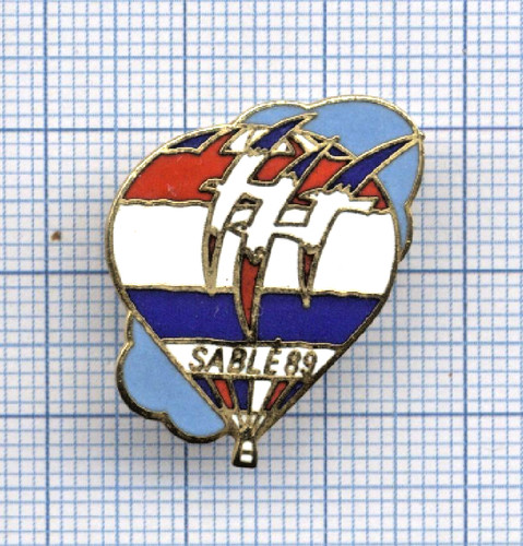 Rare pin montgolfiere - pin's,