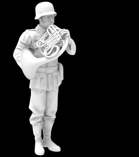 Wwii banda tedesca - wwii, corno