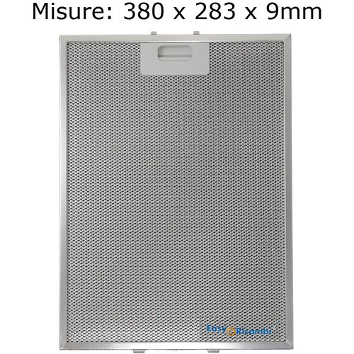 Filtro metallo antigrasso - in,