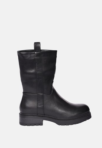 Stivale donna nero eco - eco, pelle