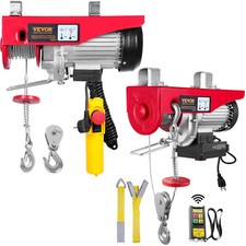 Verricello elettrico VEVOR paranco paranco paranco interruttore di emergenza 250kg-1000kg