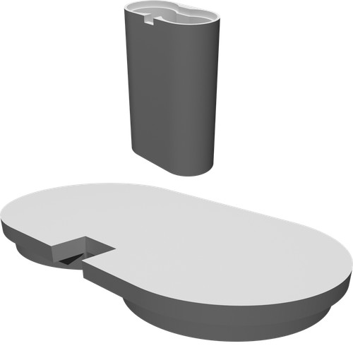 Custodia batteria per - custodia,