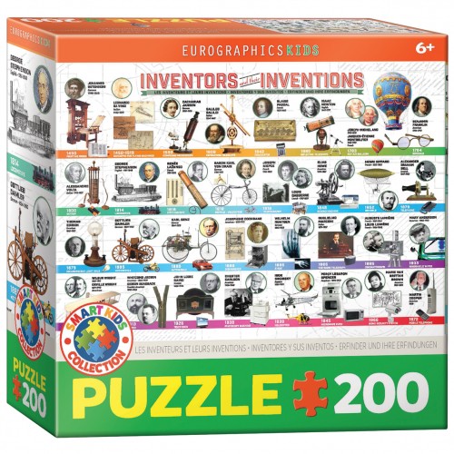 Puzzle inventori le loro - e,