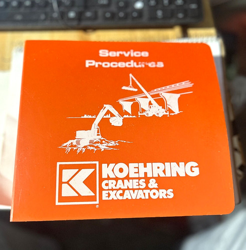 Koehring manuale procedure - manuale,