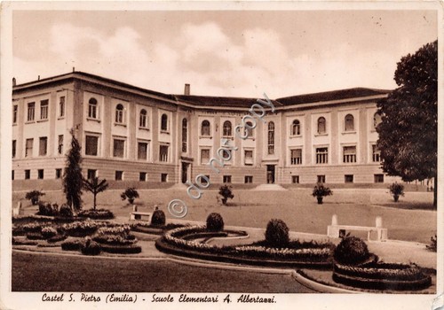 Cartolina castel san pietro - -,