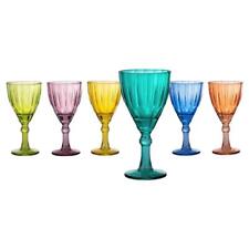 Set 6 calici bicchieri vetro