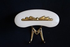 ATTACCAPANNI GANCIO OTTONE E