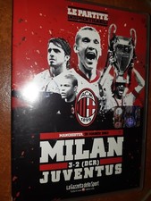 DVD N°3 MILAN-JUVENTUS 3-2 DCR MANCHESTER 28-5-2003 LE PARTITE INDIMENTICABILI
