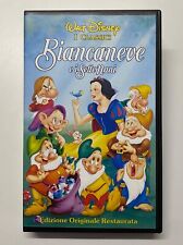 vhs Biancaneve e i sette nani videocassetta Walt Disney maggio 1994 VS 4484