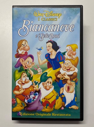 Vhs biancaneve sette nani - vhs,