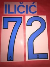 KIT ILICIC 72 BLU X MAGLIA CALCIO ATALANTA NUOVO NEW 