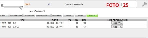 Testina est sterzo - est,