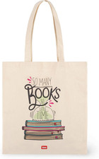 - Borsa Di Cotone, Taschina Interna, Con Soffietto, Manico Lungo, Ecologica, 38,