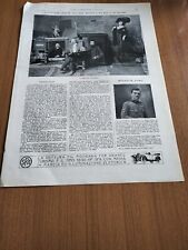 1919 MORTE A MILANO DEL PITTORE ITALIANO CESARE TALLONE NECROLOGIO EPOCA ARTICOL