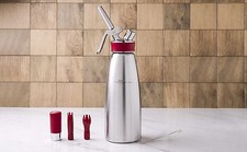 ISI SIFONE 500c PANNA SALSE MONTATA MONTAPANNA GOURMET PLUS INOX SATINATO ZI2125