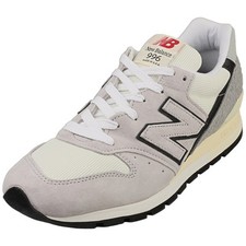 New Balance 996 Made In Usa Scarpe da Ginnastica Unisex Moda in Grigio Off White