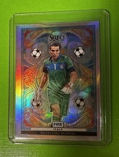 Gianluigi Buffon Stained Glass Case Hit SSP Italy Panini Select FIFA 2023-2024