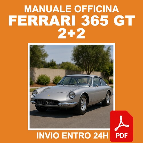 Manuale officina ferrari - manuale, 365