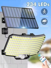 Lampada con Pannello Solare Sensore di Movimento Luce da Giardino Esterno a LED